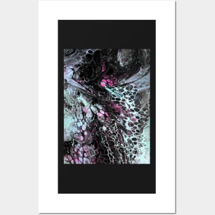 Sustain - Abstract Acrylic Pour Posters and Art